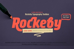 Rockeby Semi Serif Font Download