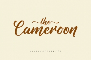 Cameroon - A Script Font Font Download