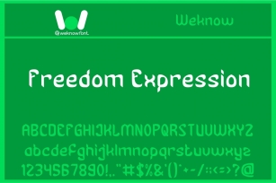 Freedom Expression Font Download
