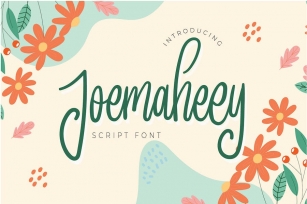Joemaheeyy | Playful Script Font Download