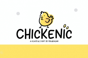 Chickenic Font Download