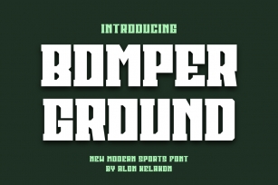 Bomper Ground Font Download