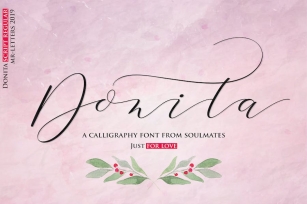 Donita Script Font Download