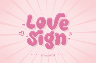 Love Sign Font Download