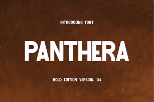 Panthera Monoletter Font Download