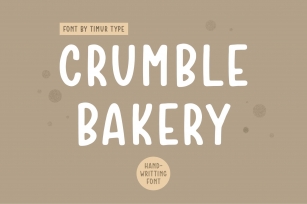 Crumble Bakery Font Download