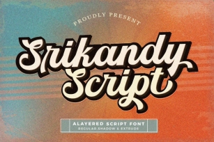 Srikandy - Retro Font Font Download