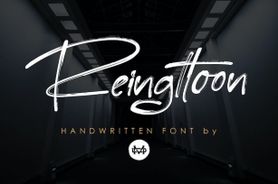 Reingttoon Handwritten Font Font Download