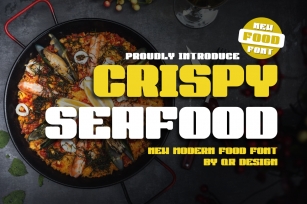 Crispy Seafood Font Download