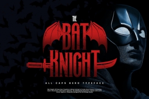 Bat Knight Typeface Font Download