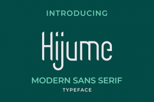 Hijume Font Font Download