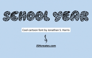School Year Font Download