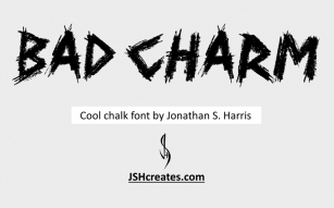 Bad Charm Font Download
