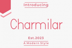 Charmilar Font Font Download