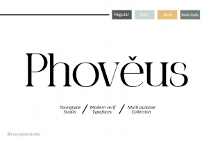 Phoveus Font Download
