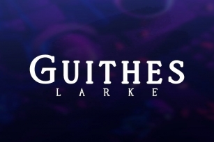 Guithes Larke Font Download