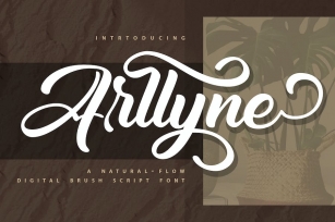 Arllyne Script Font Font Download