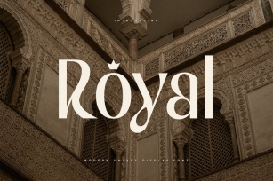 Royal - Modern Unique Display Font Font Download