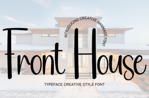 Front House Font Download