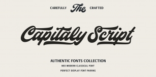 Capitaly Scrip Font Download