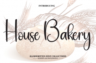 House Bakery Font Download