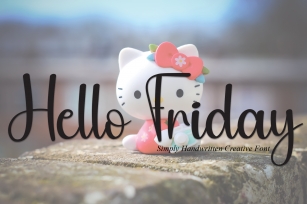 Hello Friday Font Download