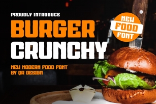 Burger Crunchy Font Download