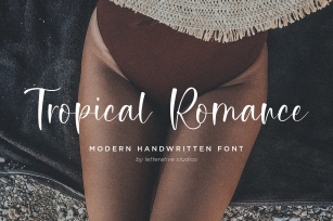 Tropical Romance Font Download