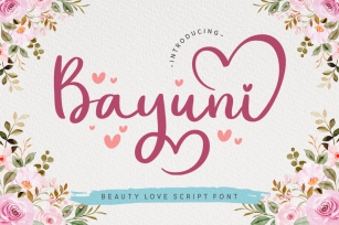 Bayuni Font Download