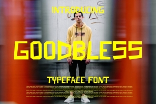 Godbless - Display Font Font Download
