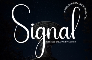 Signal Font Download