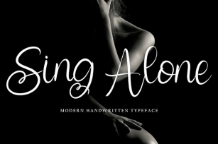 Sing Alone Font Download