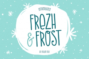 Frezh And Fros Font Download