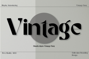 Vintage Font Download