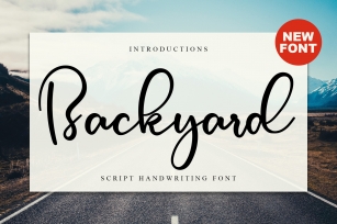 Backyard Font Download