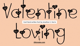 Valentine Loving Font Download