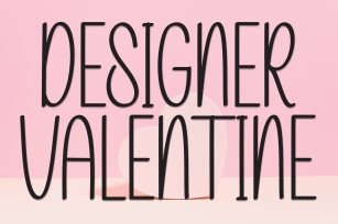 Designer Valentine Font Download