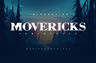 Movericks - Serif Font Font Download