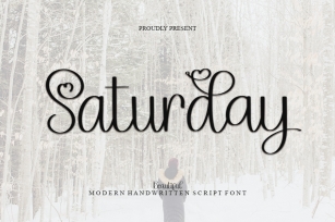 Saturday Font Download