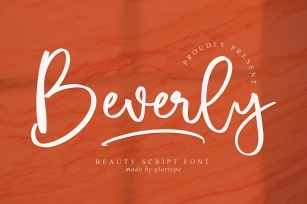 Beverly Script Font Font Download