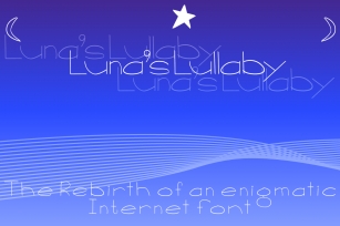 Luna's Lullaby Font Download