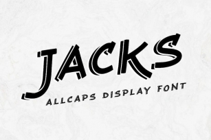 Jacks - Vintage Minimalist Display Font Font Download