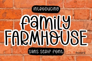 Family Farmhouse Font Download