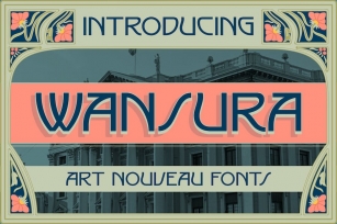 Wansura - Art Nouveau Fonts Font Download