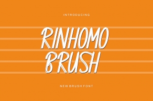 RinhomoBrush Font Download