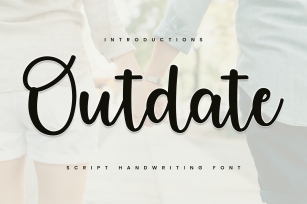 Outdate Font Download