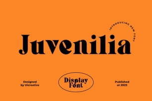 Juvenilia Modern Display Serif Font Font Download