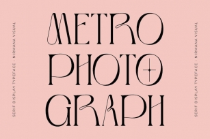 Metro Photograph - Logo Font Font Download