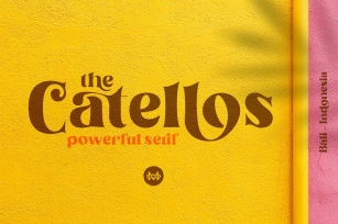 Catellos - Serif Font Font Download