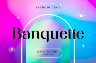 Banquette Luxury Serif Font Font Download
